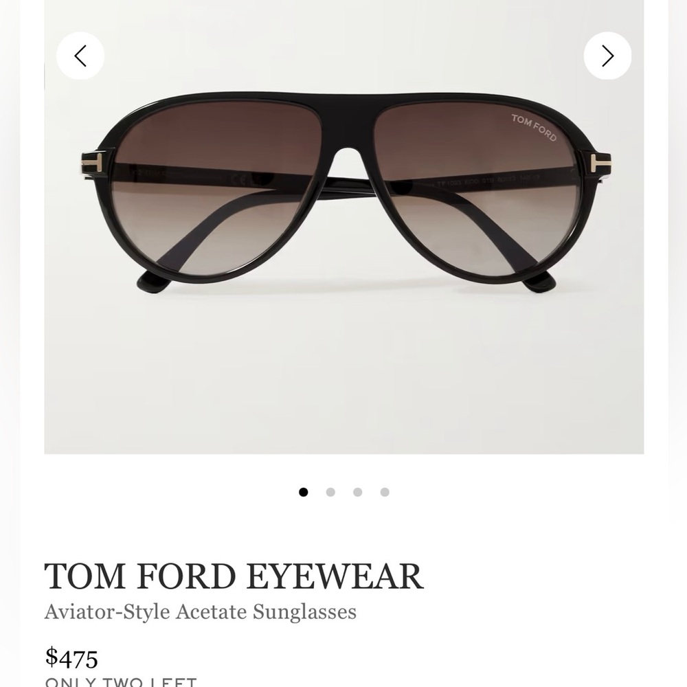 Tom Ford Unisex Sunglasses